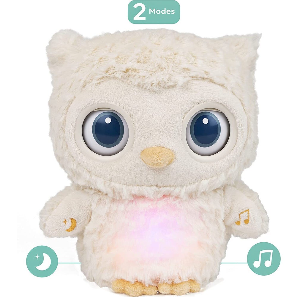 BABY - 8" SLEEPY EYES OWL SOOTHER ANIMATED PLUSH (2) BL